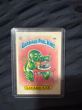 Lizard Liz Collectible Trading Card - Green